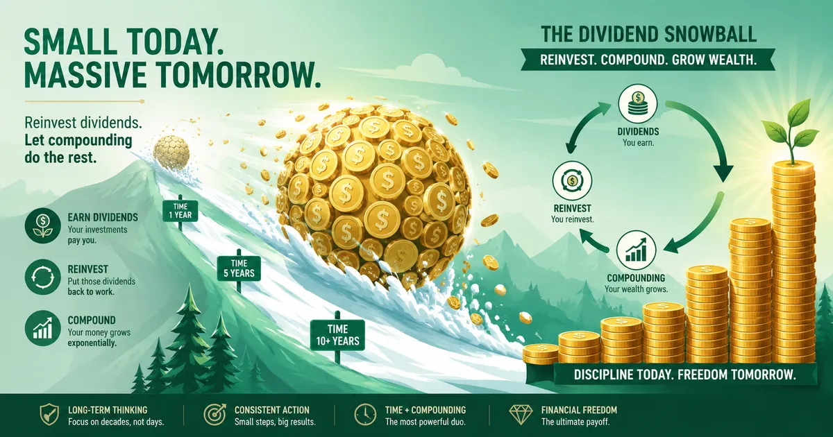 Dividend Reinvestment (DRIP): How to Snowball Dividends Into Wealth